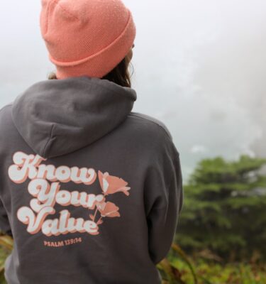 "Know Your Value" Poppy Hoodie